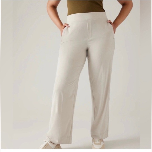 Athleta Brooklyn Heights High Rise Wide Leg Pants - Picture 16 of 16